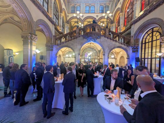 Festive gala evening at the Palais Ferstel