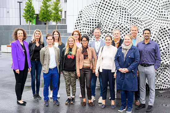 Die Teilnehmer_innen des CCU an der Med Uni Graz