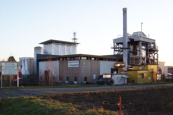 Die Biomasse-Anlage in Güssing
