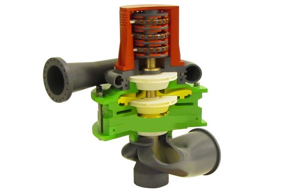 3-stufige Pumpturbine