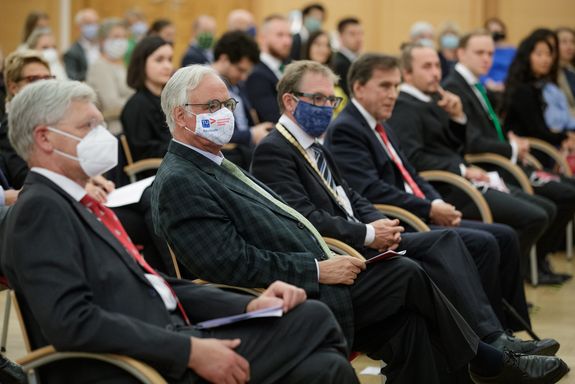 The graduation ceremony at the DA