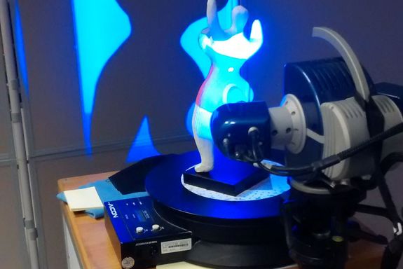 [Translate to English:] Scannvorgang