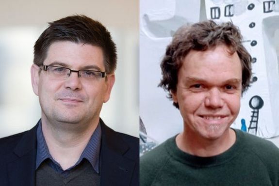Die beiden neuen Fellows: Andrej Holm (links, Foto Matthias Heyde, Humboldt-Universität zu Berlin) und Christoph Laimer