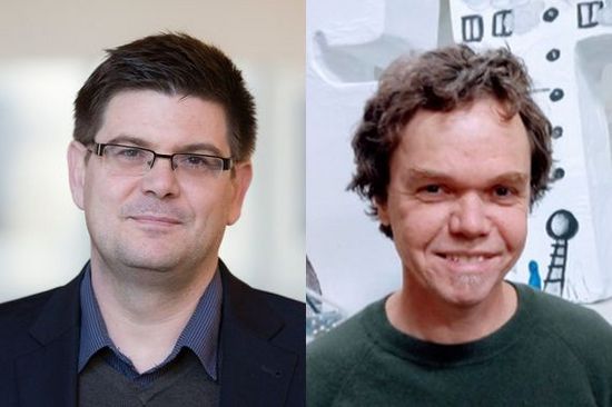Die beiden neuen Fellows: Andrej Holm (links, Foto Matthias Heyde, Humboldt-Universität zu Berlin) und Christoph Laimer