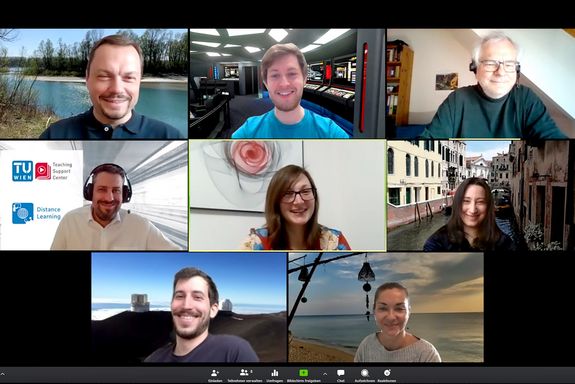 Sreenshot einer Videokonferenz