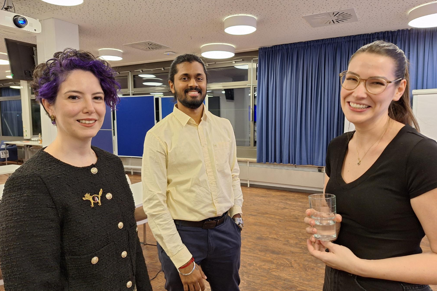 Get-together nach dem Talk