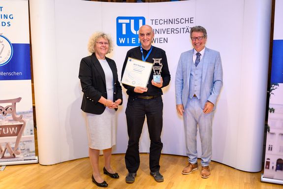 Best Teacher 2021 Manfred Berthold (Fakultät für Architektur und Raumplanung) Manfred Berthold