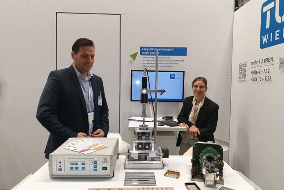 Thomas Walter und Prof. Golta Khatibi – halle 11, Automation Motion & Drives