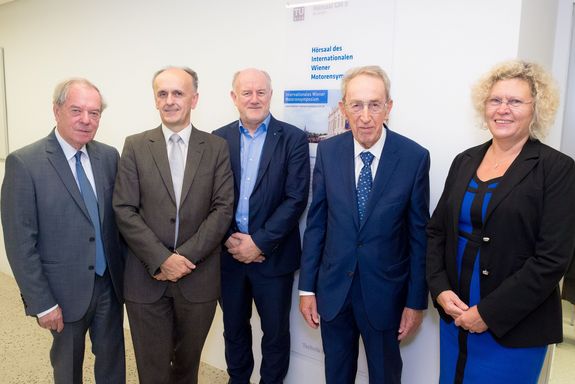 Opening Ceremony of the International Vienna Motor Symposium lecture theatre