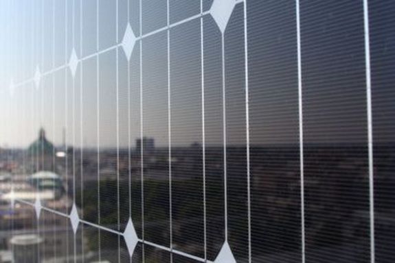 PV elements on the façade