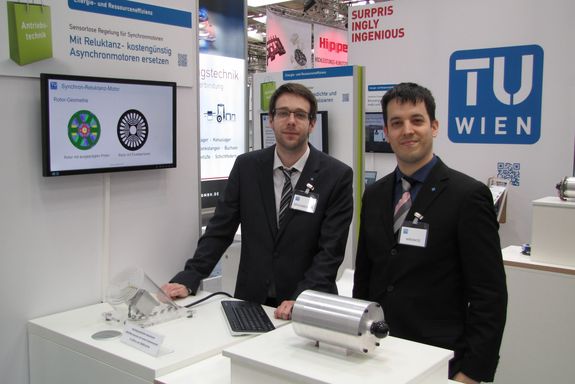 TU Wien at Hannover Messe 2017 – Reluktanzmotor – 05