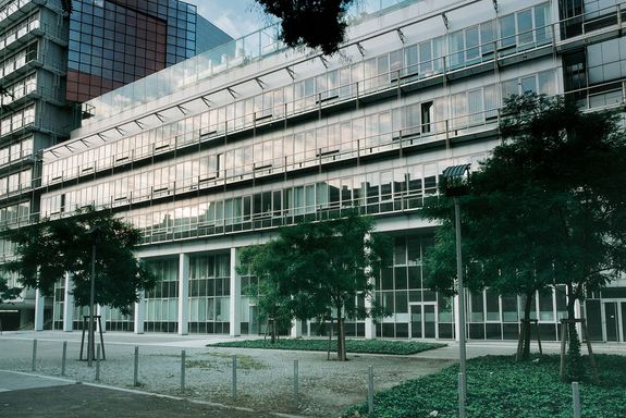 Fassadenansicht von Hoftrakt und Lückenbau
