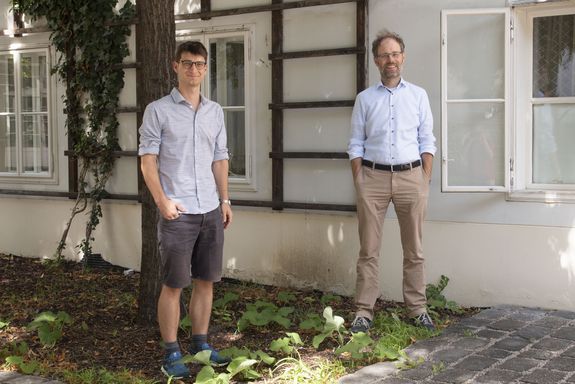 [Translate to English:] Matthias Zens und Stefan Rotter