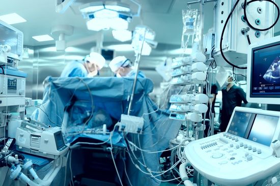 Situation in an operating room
