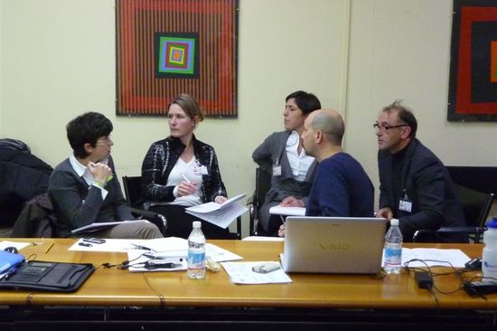 Brainstorming des Projektteams