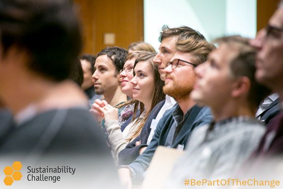 Menschen im Publikum