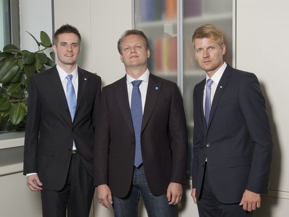 Christoph Hametner, Martin Kozek und Stefan Jakubek (v.l.n.r.)