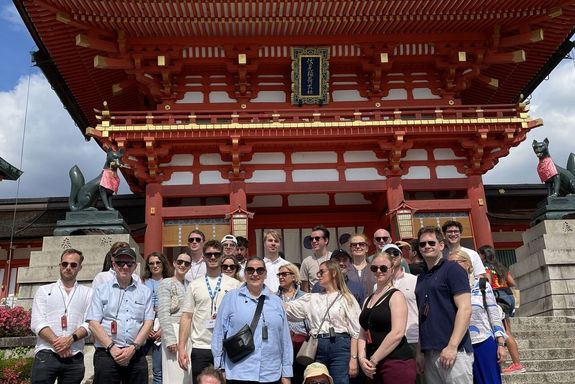 Gruppenbild Fushimi Inari Schrein