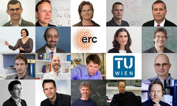 Mehrere Fotos von Mitarbeitern zusammengestellt