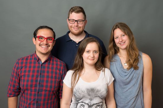 Daniel Colin-Hernandez, Lukas Bürstmayr, Viktoria Reiter, Clara Hönlinger (v.l.n.r.)