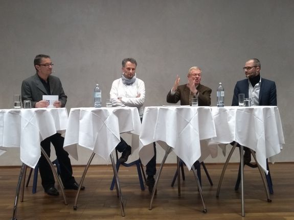 From left to right: Norbert Fiala, Johann Fellner, Werner Brenner and Florian Rudroff