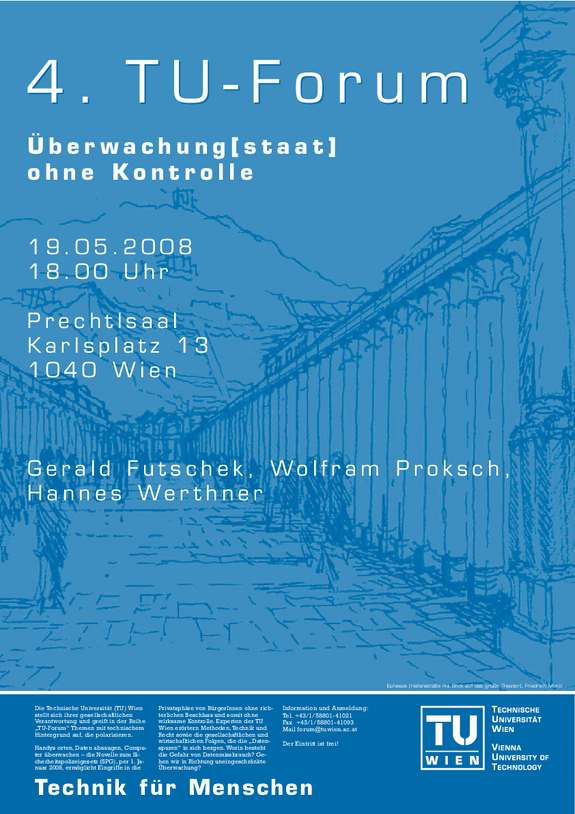 Plakat 4. TU-Forum