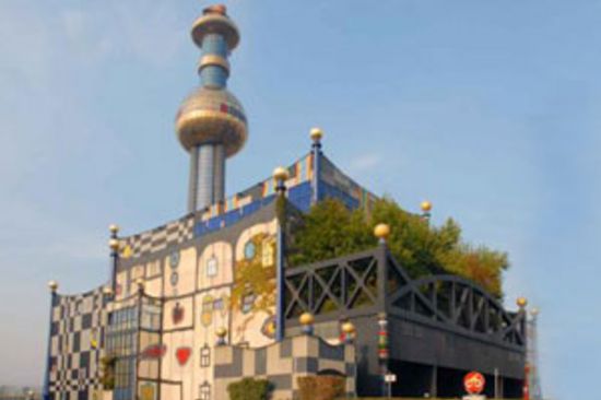 Müllverbrennungsanlage Spittelau; © Ernst Schauer FERNWÄRME WIEN GmbH