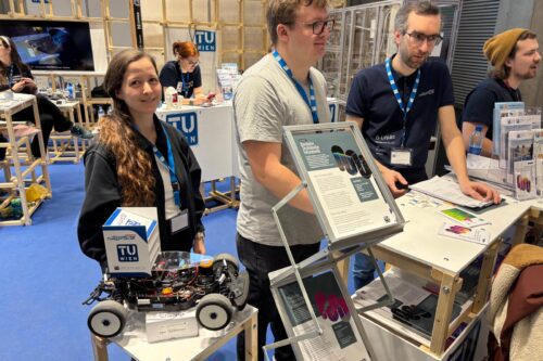 Representatives of Team Scuderia Segfault at BeSt study faire
