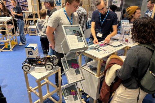 Representatives of Team Scuderia Segfault at BeSt study faire