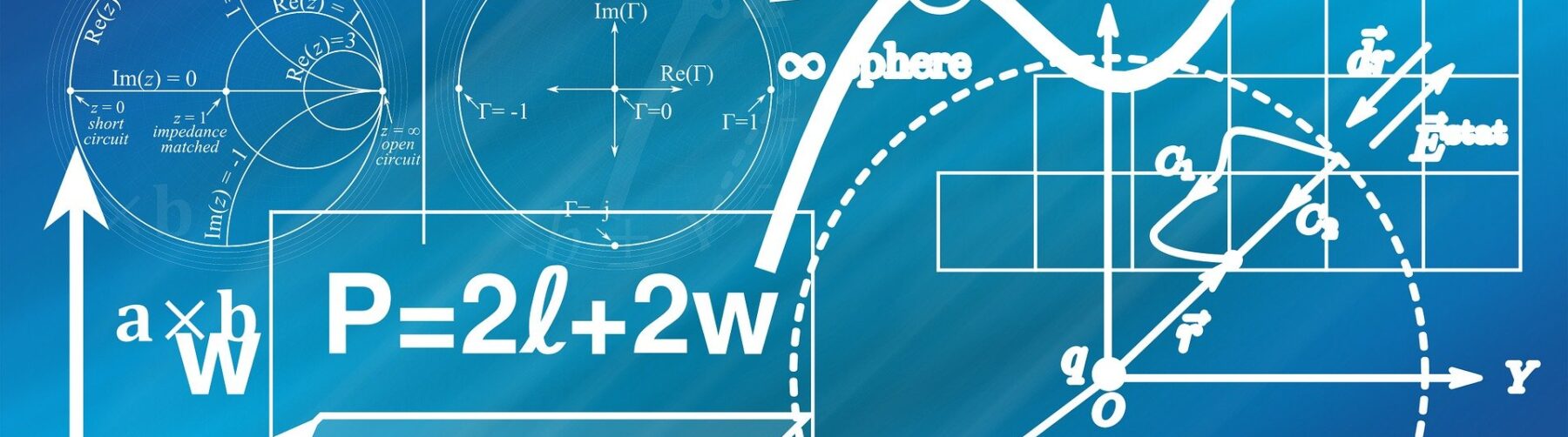 A blueprint with sketches and formulas