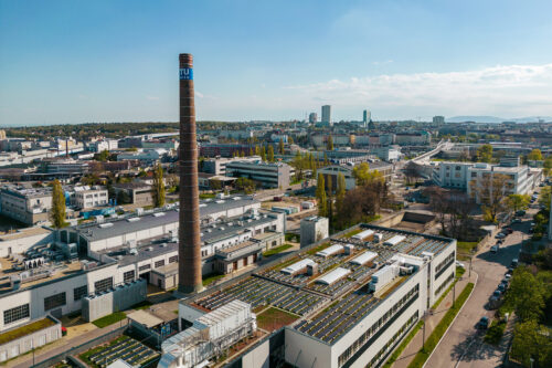 Drohnenaufnahme Arsenal Science Center