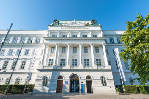TU Wien Hauptgebäude Außenaufnahme