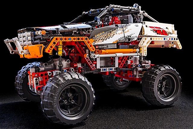 Bild eines Lego Monstertrucks