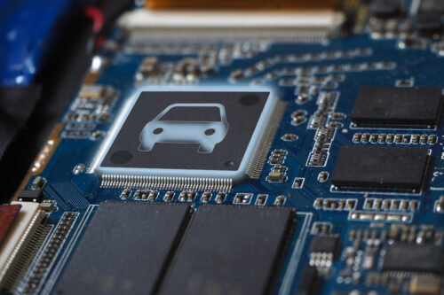 Symbolic picture chips in automotive manufacturing