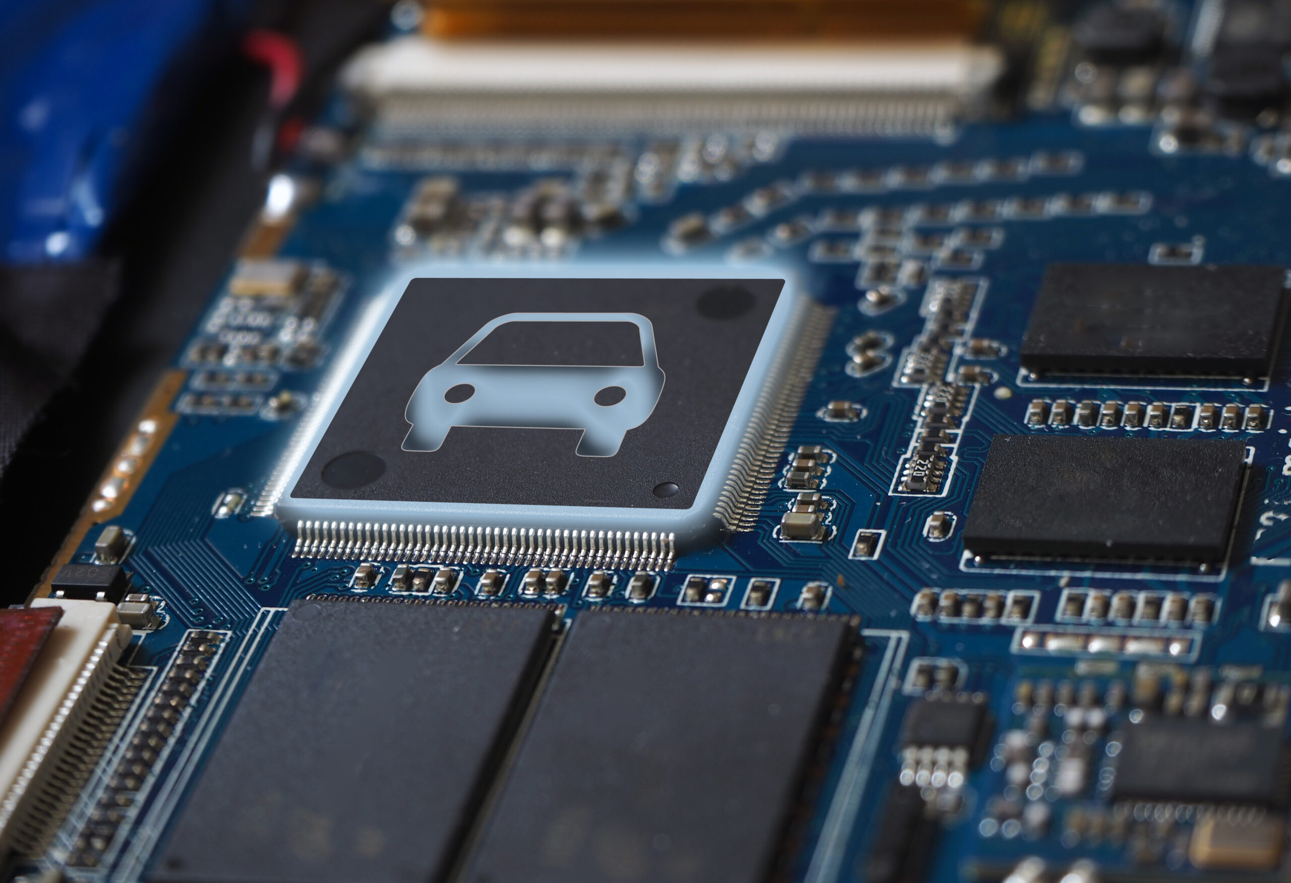 Symbolic picture chips in automotive manufacturing